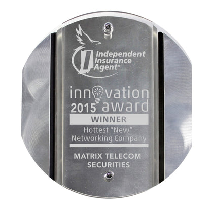 Acclaim Plaque - 4 Color Process - (8¼" x 9")