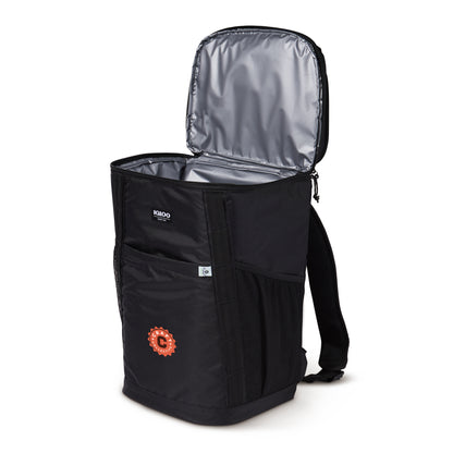 Black Igloo® REPREVE 36 Can Backpack Cooler