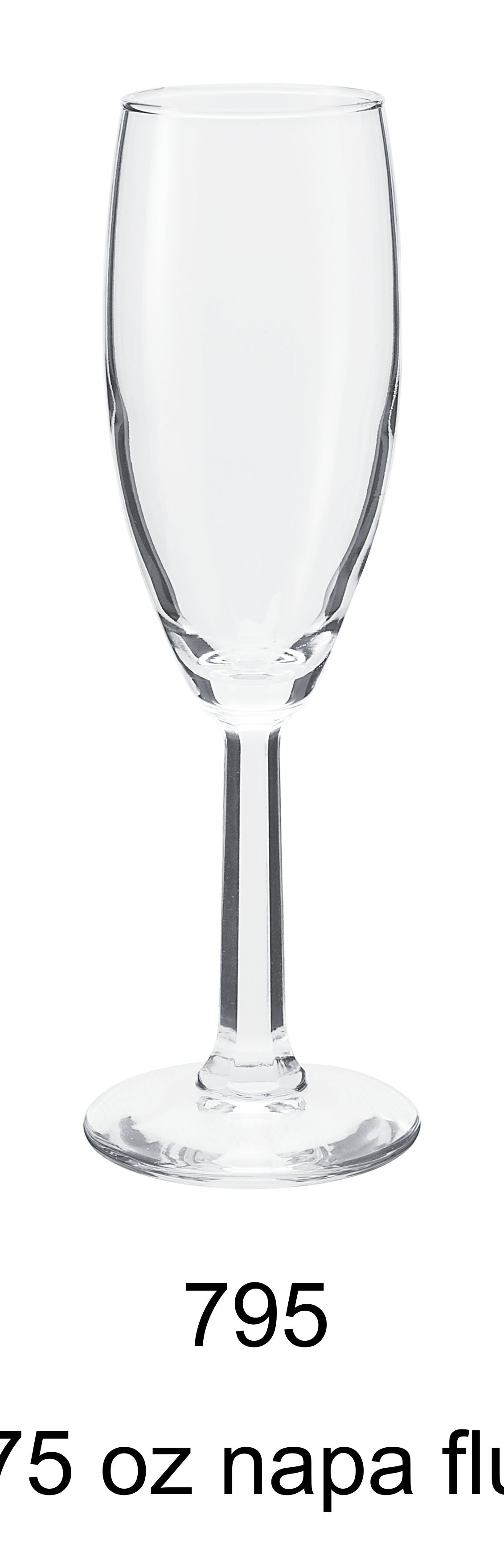 5.75 oz napa flute