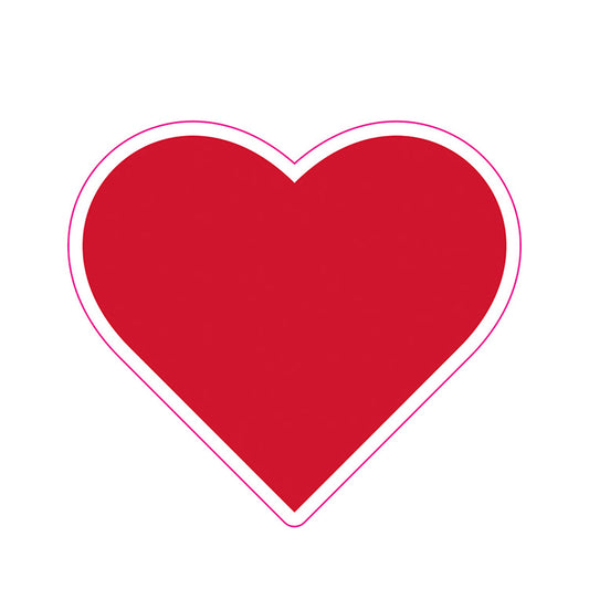 Heart Stock Shape Stickers