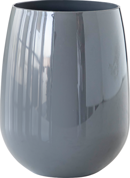 12oz Colored Stemless Wine Glass