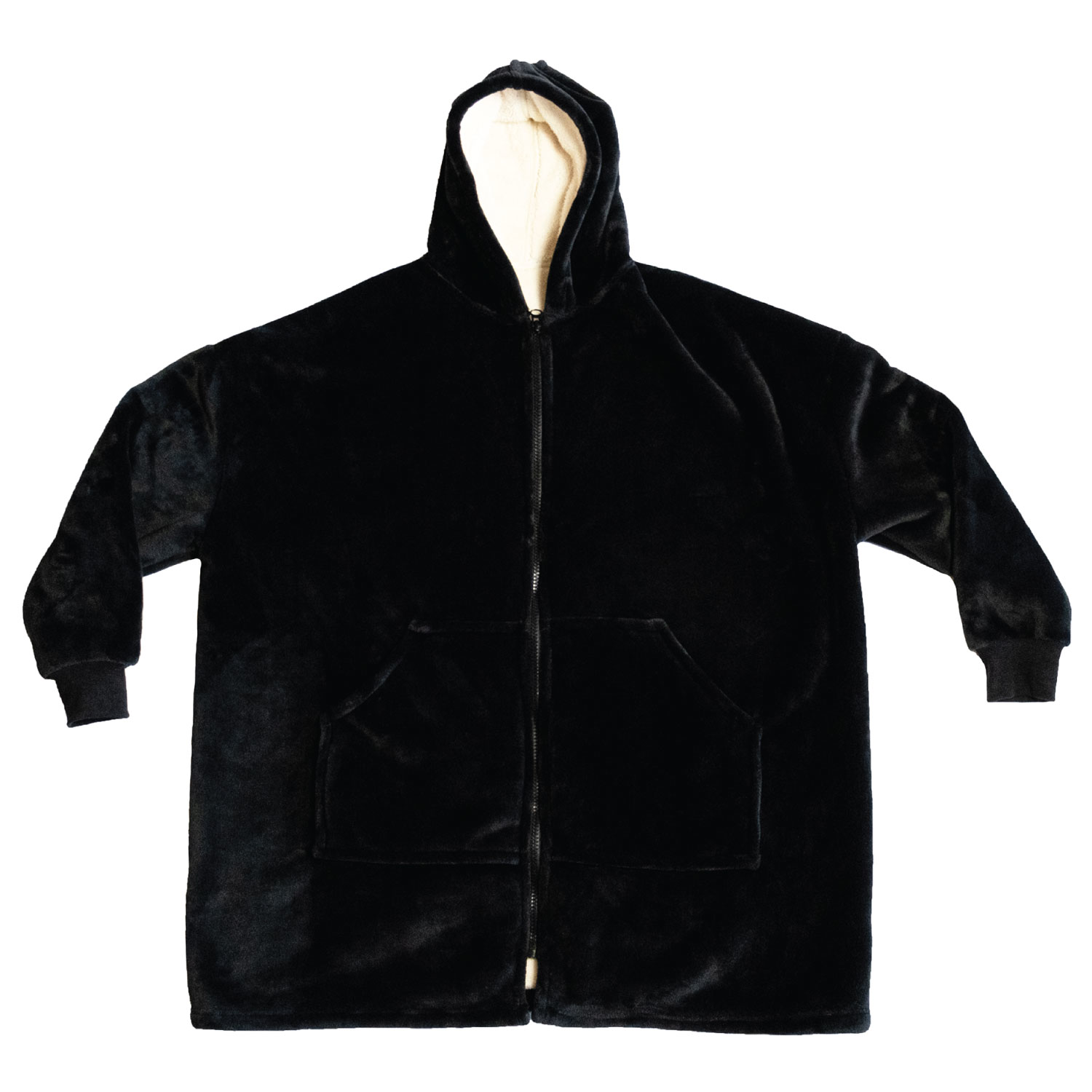 Hoodie with zipper