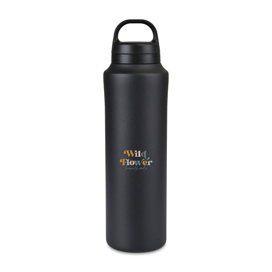 Black Aviana™ Rowan Recycled Water Bottle - 25 Oz.