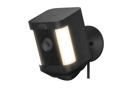 Ring Spotlight Cam Plus Plug-In - Black