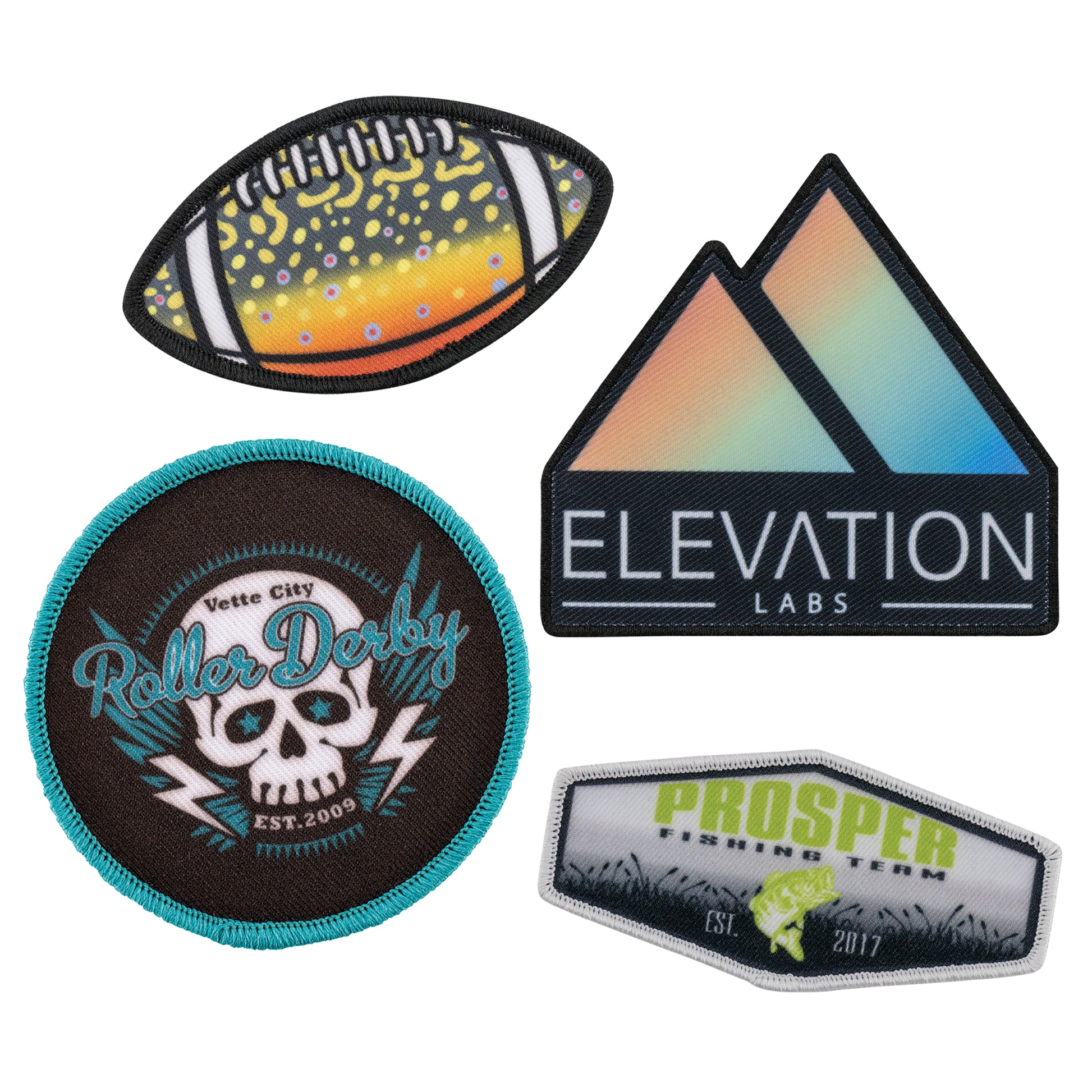 Custom Sublimated Patches (4")