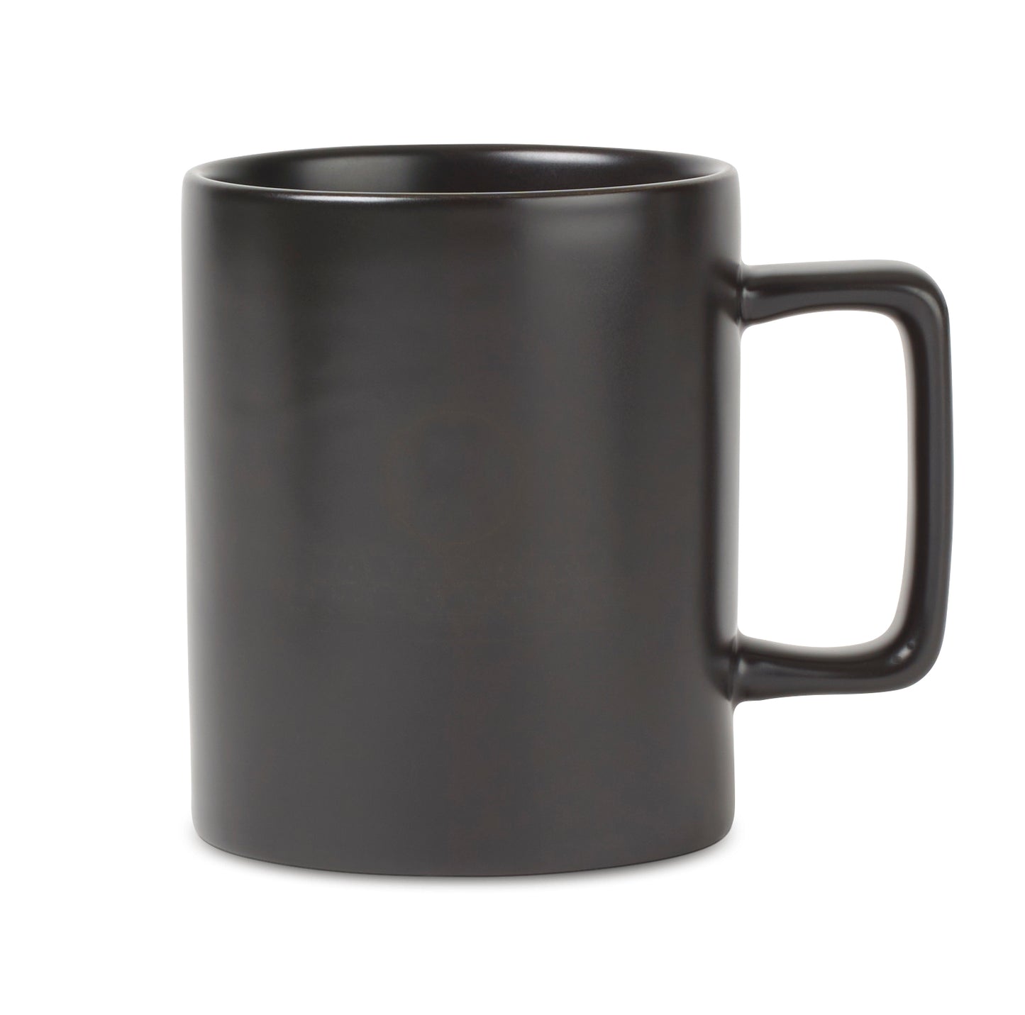 Matte Black Soleil Ceramic Mug - 12 oz.