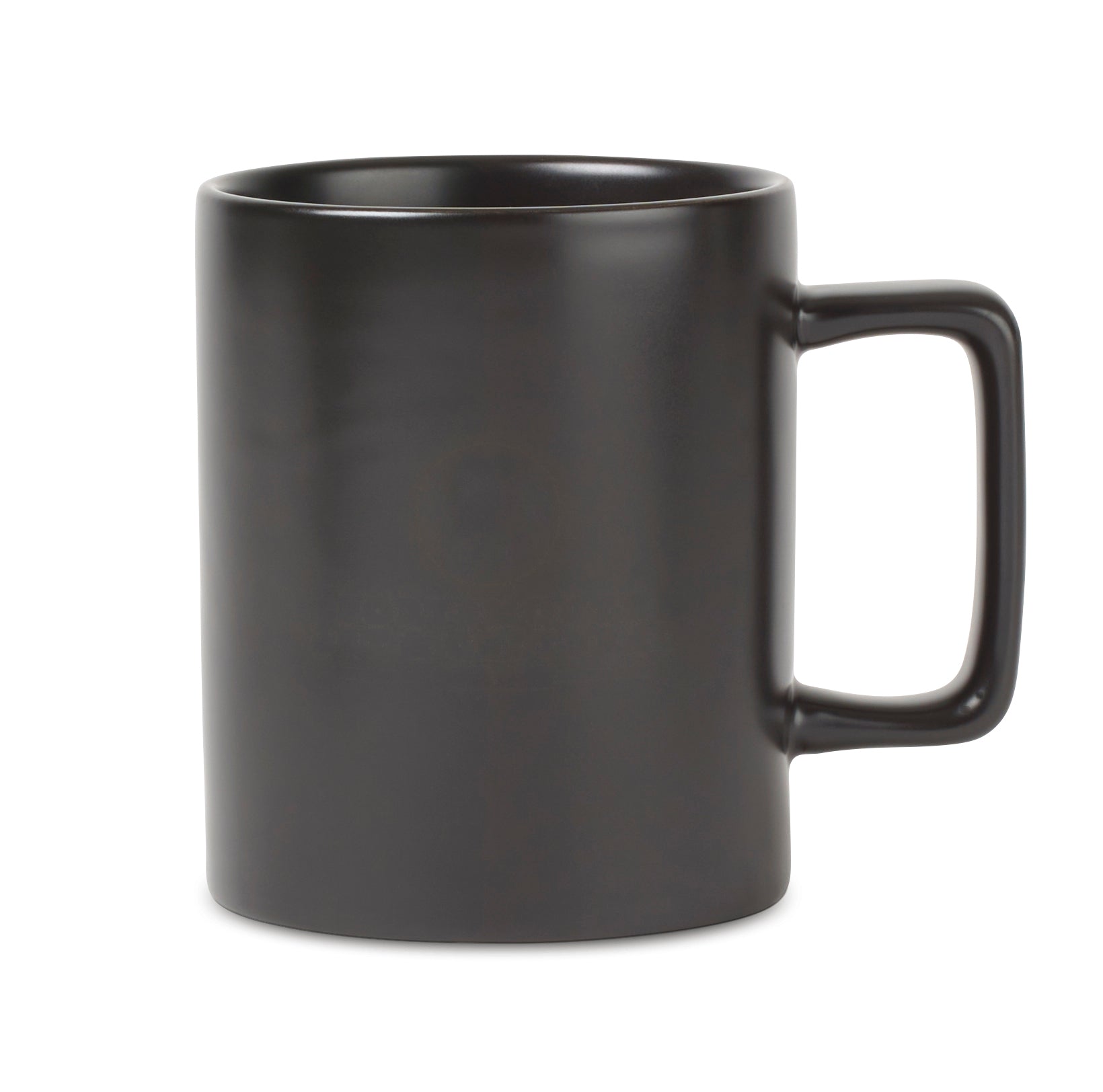 Matte Black Soleil Ceramic Mug - 12 oz.