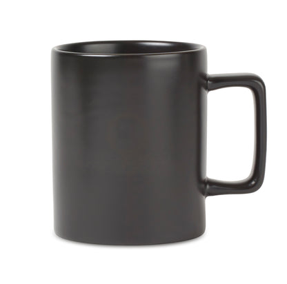 Matte Black Soleil Ceramic Mug - 12 oz.