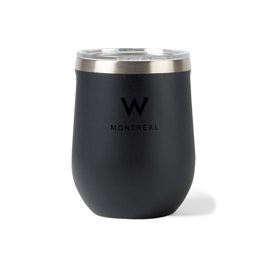 Matte Black CORKCICLE® Stemless Wine Cup Gift Set