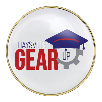 NFC Challenge Coin w/ Coin Edge (2")