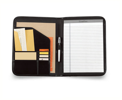 Black Contemporary Leather Writing Pad