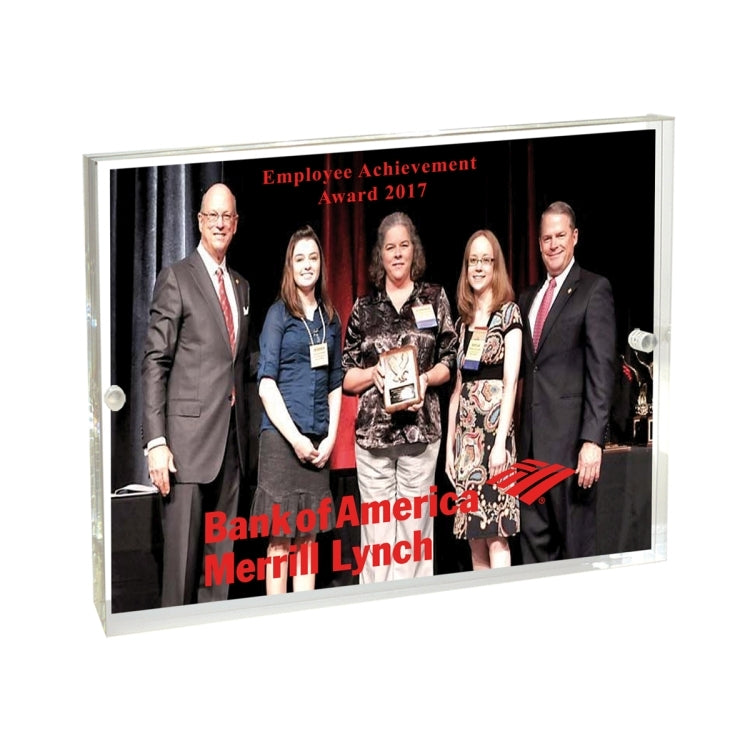 Screen Printed Acrylic Magnetic Frame (6"x 8"x 3/4")