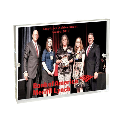 Screen Printed Acrylic Magnetic Frame (6"x 8"x 3/4")