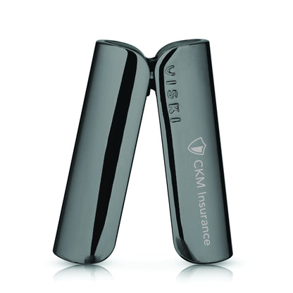 Viski® Gunmetal Heavyweight Foil Cutter