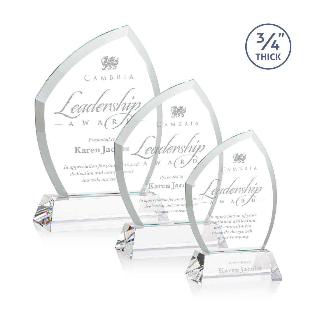 Daltry Award on Newhaven Base - Clear