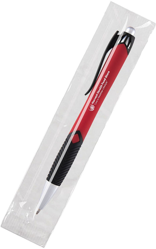 BURBANK SOFTEX CELLO WRAPPED PEN