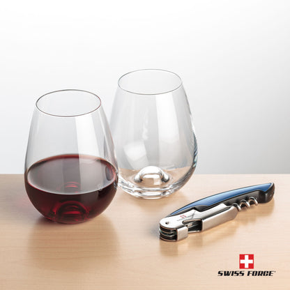 Swiss Force® Opener & Edderton Stemless Wine