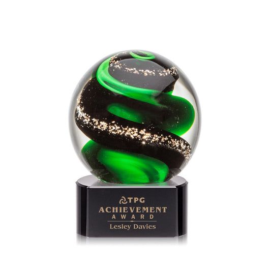 Zodiac Award on Paragon Base - Black