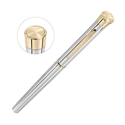 Garland® Signature Custom Emblem Rollerball Pen - Chrome