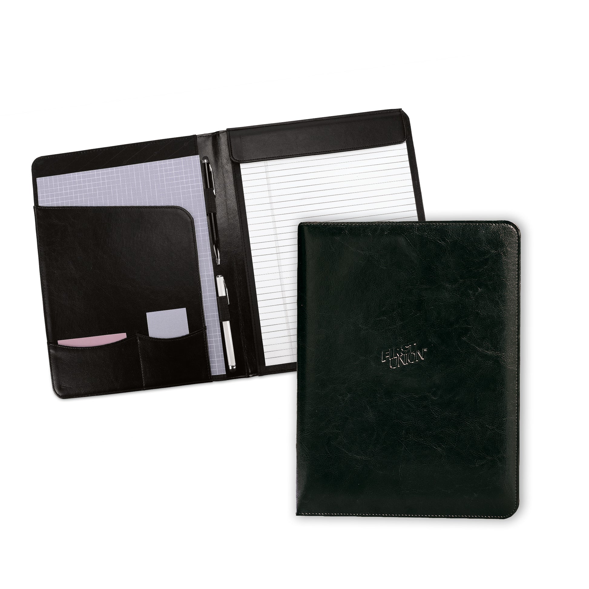 Black Executive Vintage Leather Writing Pad