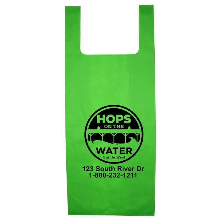 12” W x 22-1/2” H - Everyday Grocery Shopping Tote Bag