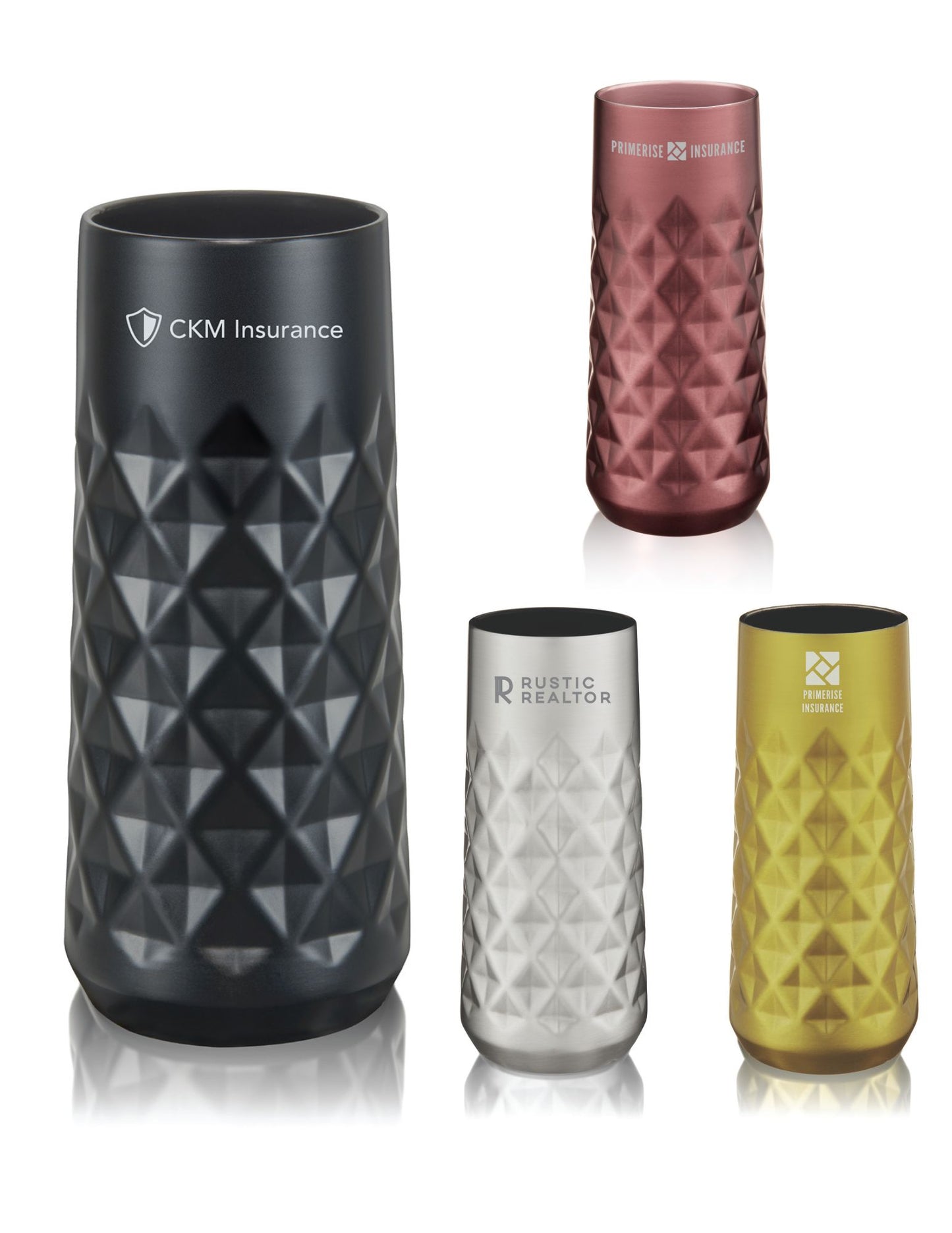 Viski® Paragon Stainless Steel Champagne Flute