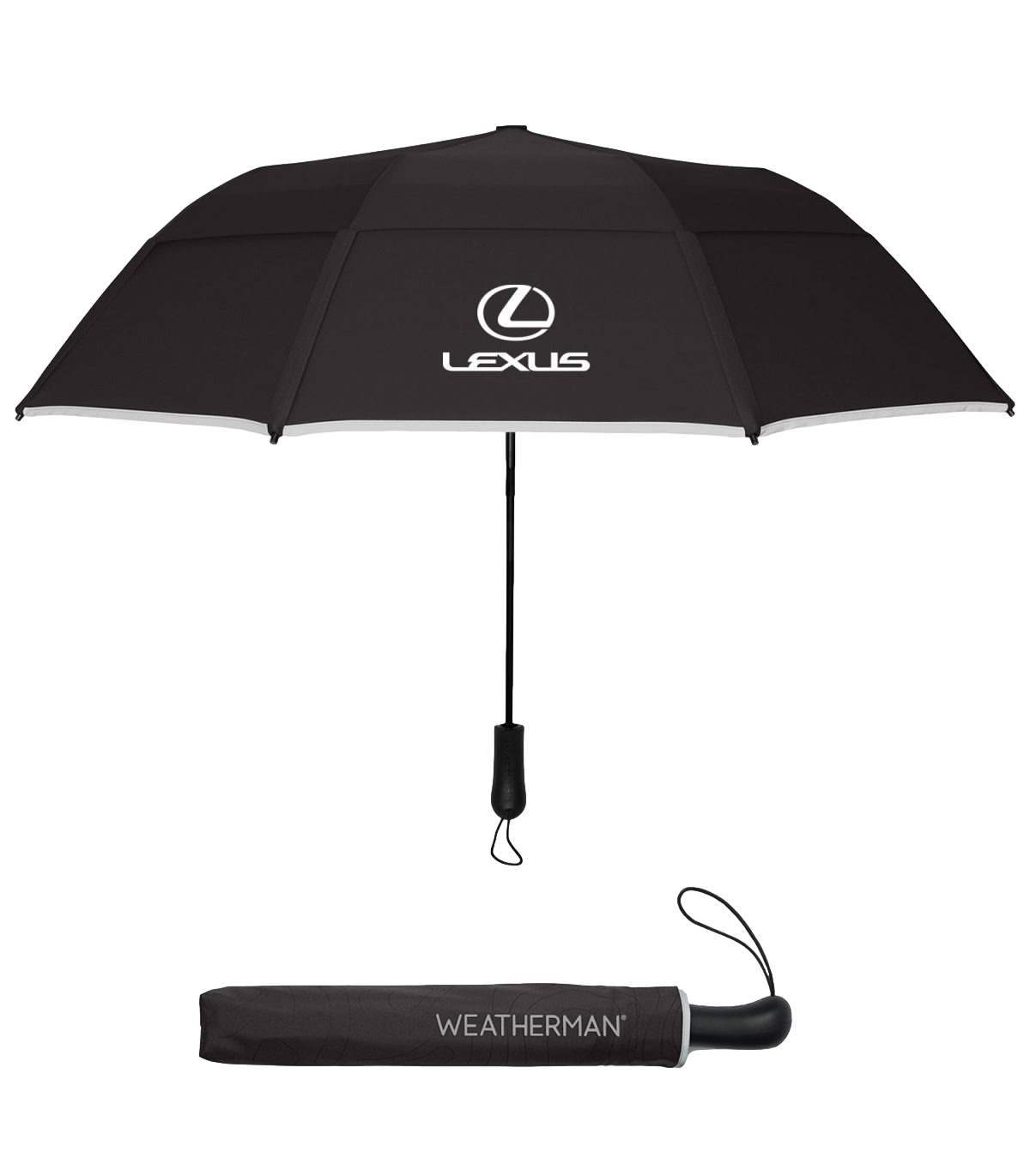 Black The Weatherman® Collapsible