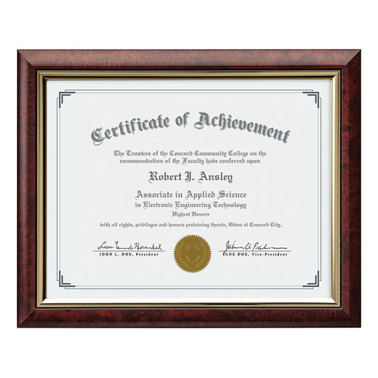 Trent Certificate  Frame