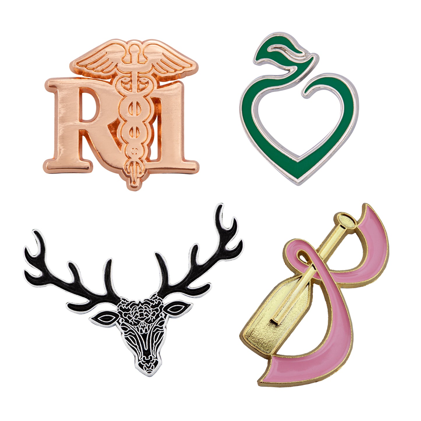 Custom Die Cast Lapel Pins (3/4")