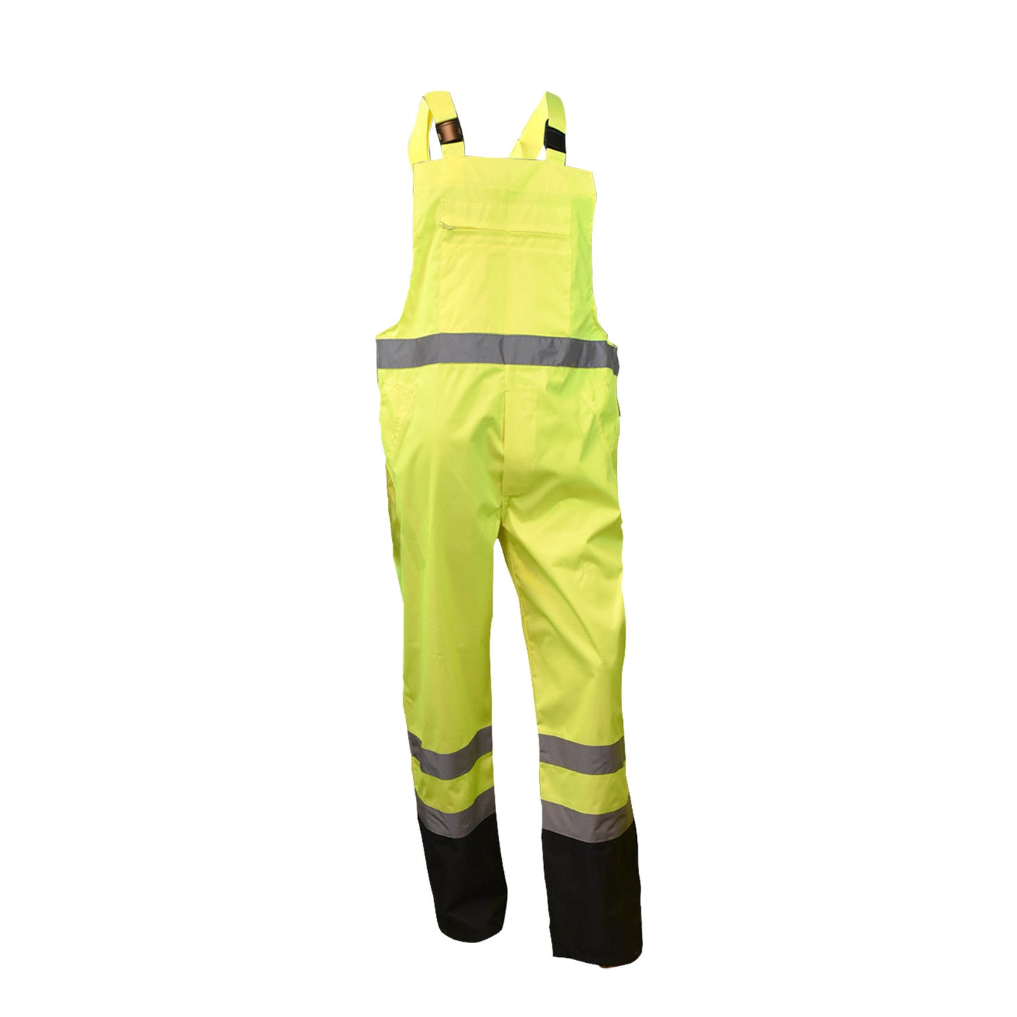 RW30-ES1Y General Purpose Rain Bib Pants - Hi-Vis Green - Size XL