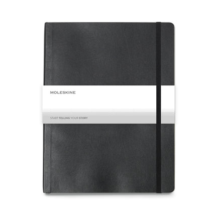 Black Moleskine® Soft Cover Ruled X-Large Notebook