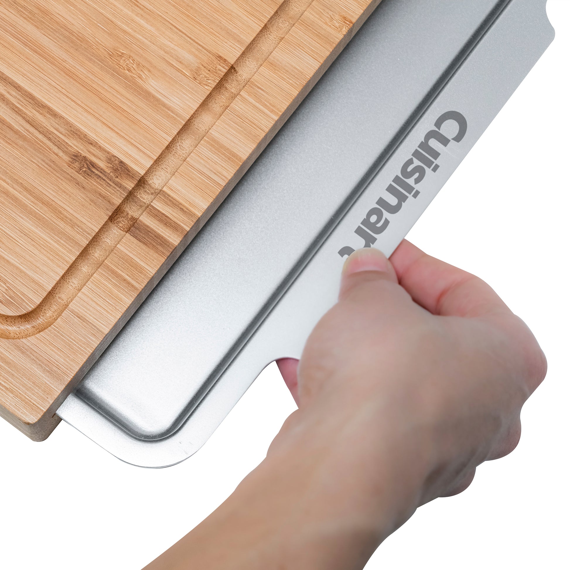 Bamboo Cuisinart Outdoors® Bamboo Cutting Board With Hidden Tray