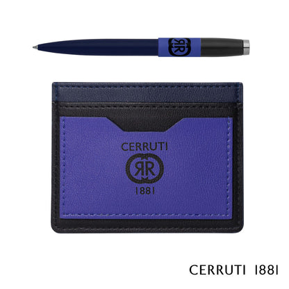 Cerruti 1881® Brick Ballpoint Pen & Card Holder Gift Set