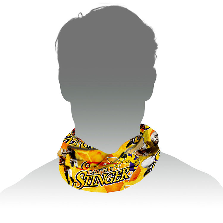 “THE FULL COLOR FANDANA™” Full Color Sublimation” Multi-Functional Gaiter & Headwear – 9-3/4” W x 17