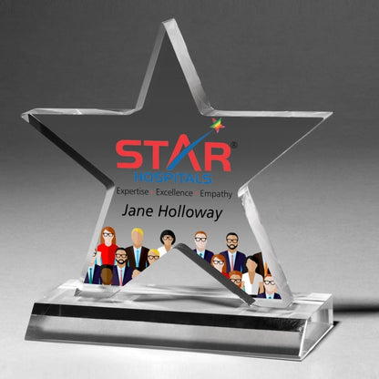 Large Star Award - 4 Color Process