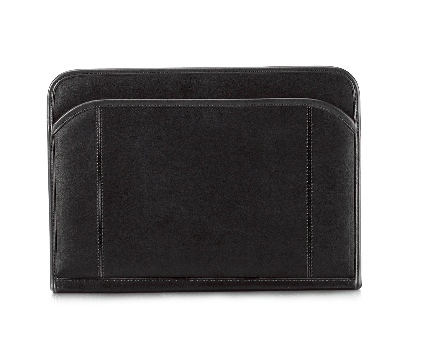Black Global Leather Padfolio