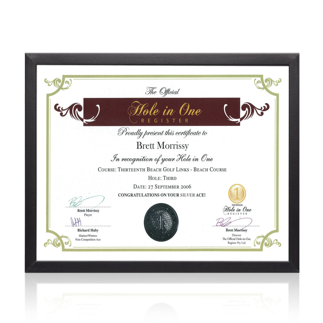 Metropolitan Certificate Frame