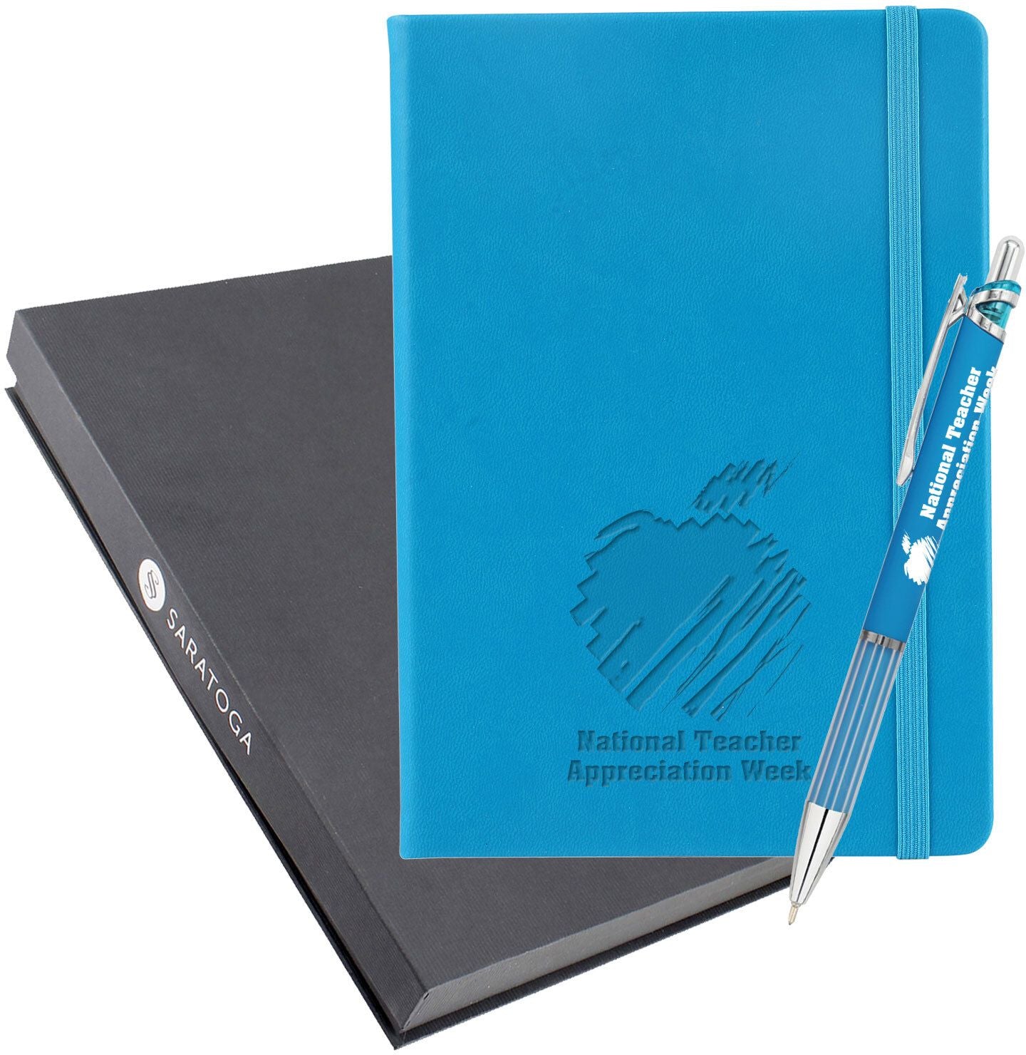 DEBOSSED BELLA LUNA BRITE JOURNAL AND HEADLINE PEN
