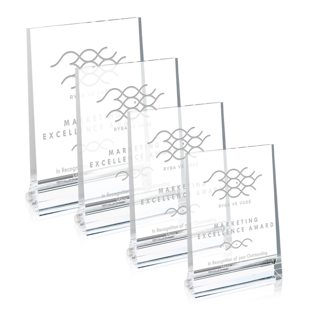 Footed Plaque (Vert)