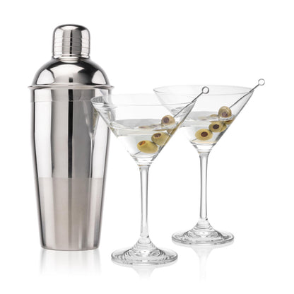 Catania Shaker & Burlington Martini Set