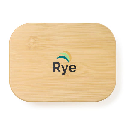 Bamboo 2 Cup Bamboo Storage Container