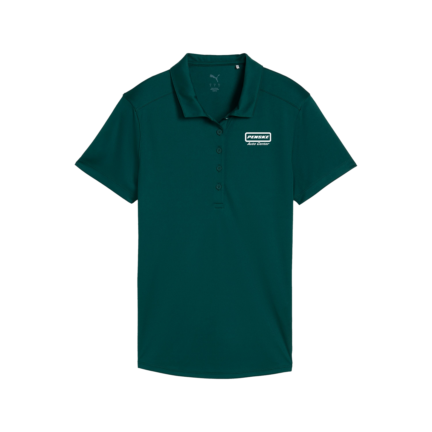 Puma Women's Solid Short Sleeve Polo