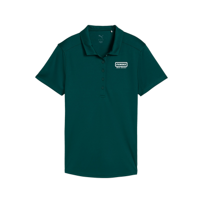Puma Women's Solid Short Sleeve Polo