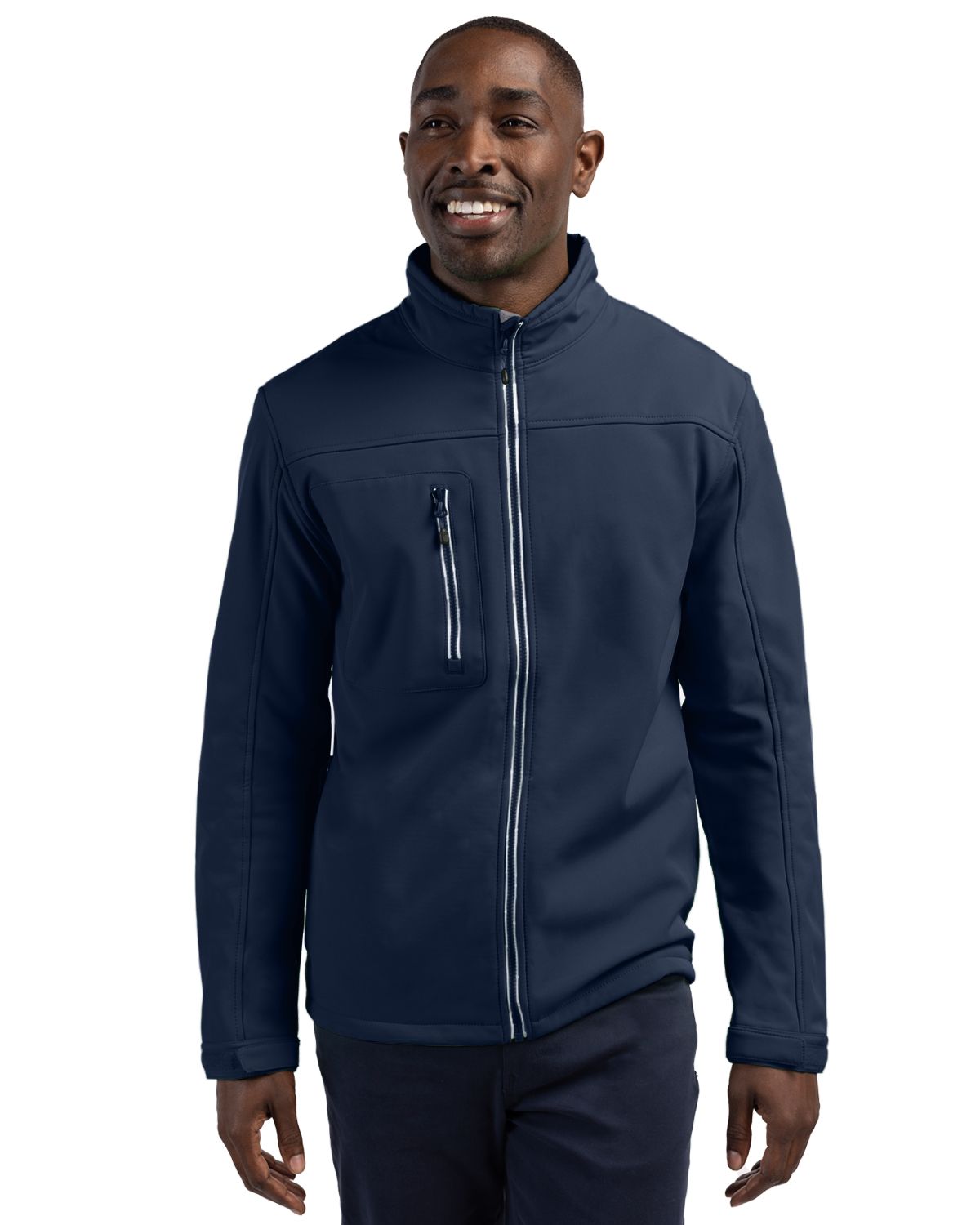 Clique Telemark Eco Stretch Softshell Full Zip Mens Jacket