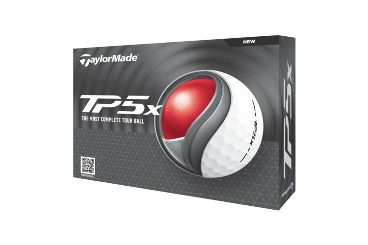TaylorMade TP5x Golf Balls - White
