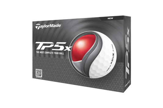 TaylorMade TP5x Golf Balls - White