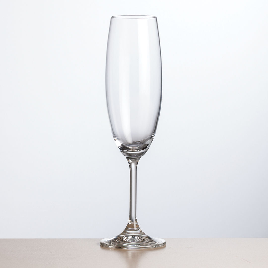 Naples Flute - 7.5oz - Imprinted
