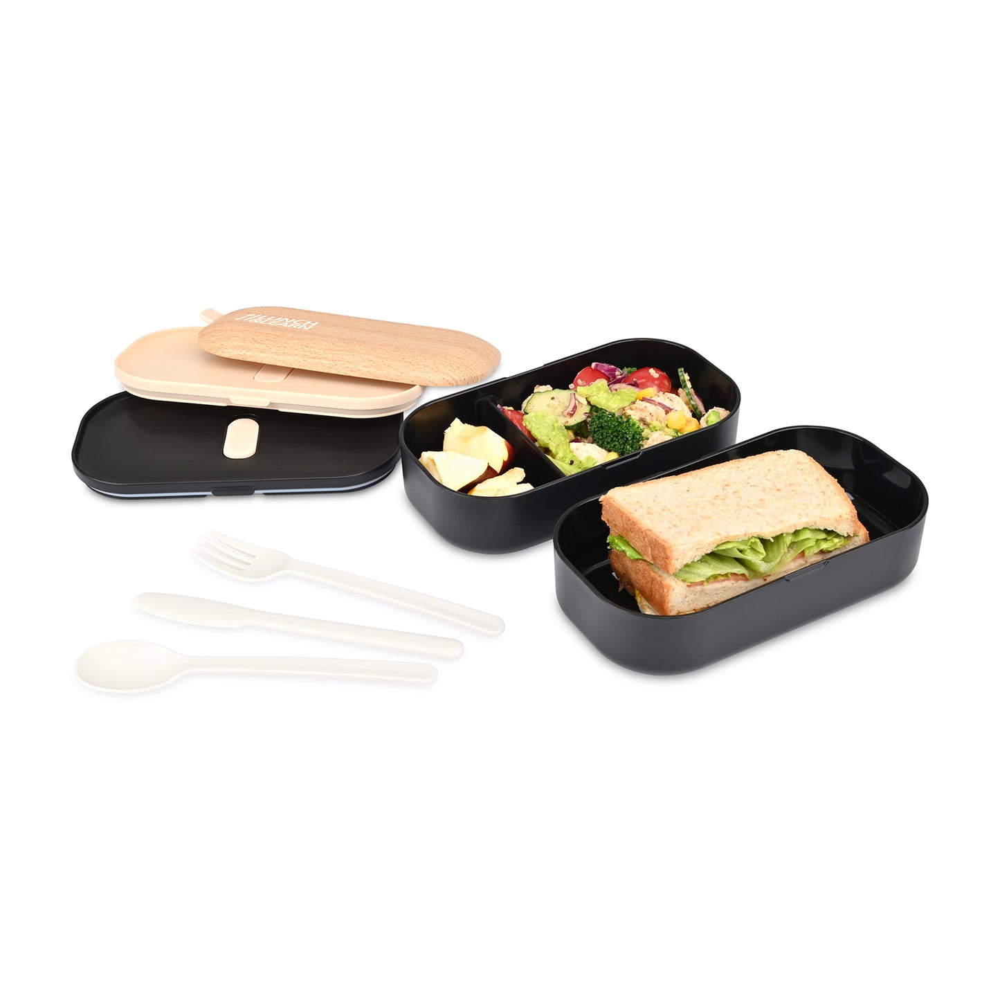 Black Osaka Bento Lunch Box