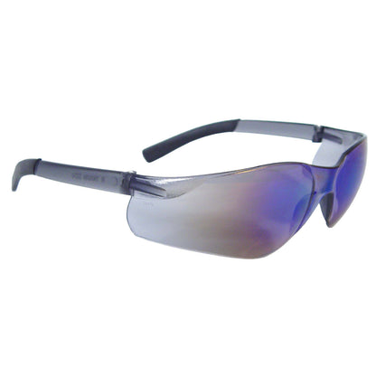 Rad-Atac™ Safety Eyewear CA - Blue Mirror Frame - Blue Mirror Lens