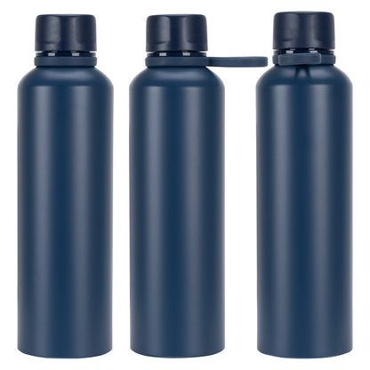Avento 25 oz Recycled Aluminum Bottle with Silicone Loop